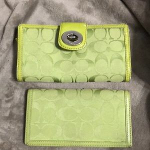 Coach wallet